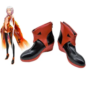 Guilty Crown Inori Yuzuriha Cosplay Shoes