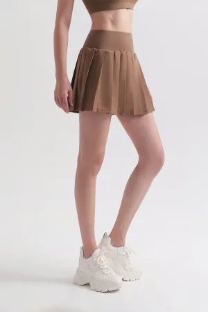 High Waist Pleated Mini Tennis Skirt