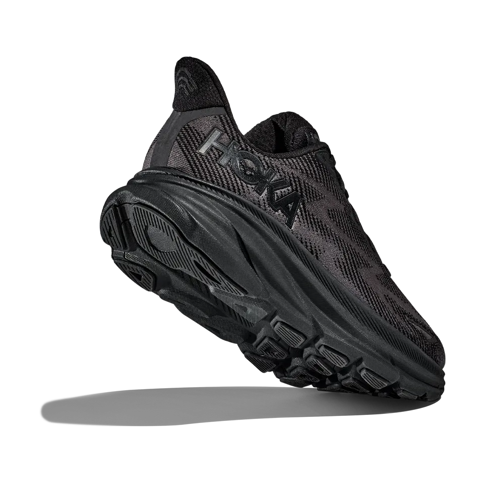 HOKA Men's Clifton 9 Black/Black