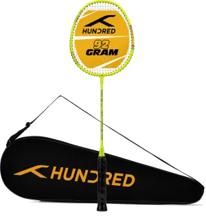 Hundred POWERTEK 200 Strung Badminton Racquet (Multicolor)