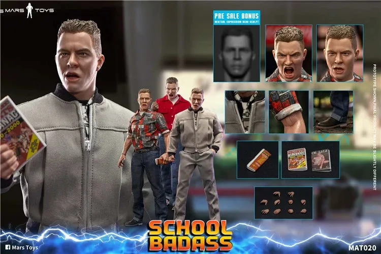 In-stock 1/6 Mars Toys MAT020 School Badass Action Figure