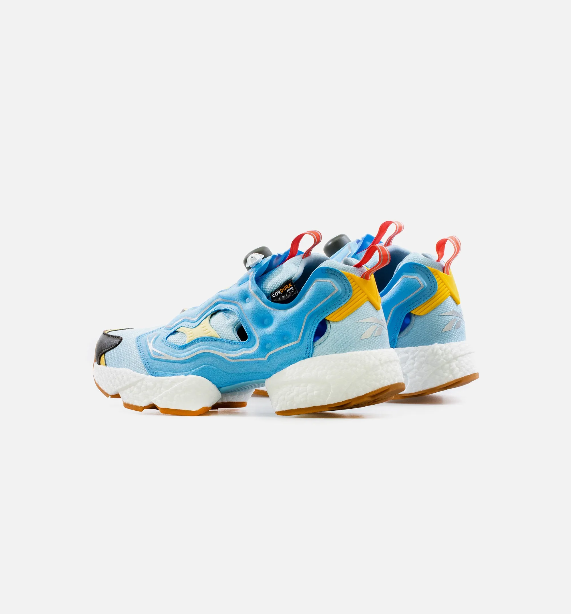 Instapump Fury Boost X BBC Mens Lifestyle Shoe - Blue/Yellow