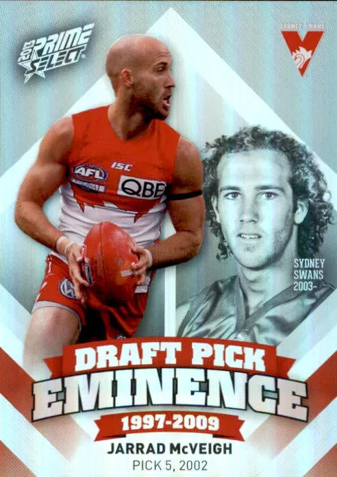 Jarrad McVeigh, Draft Pick Eminence, 2013 Select AFL Prime