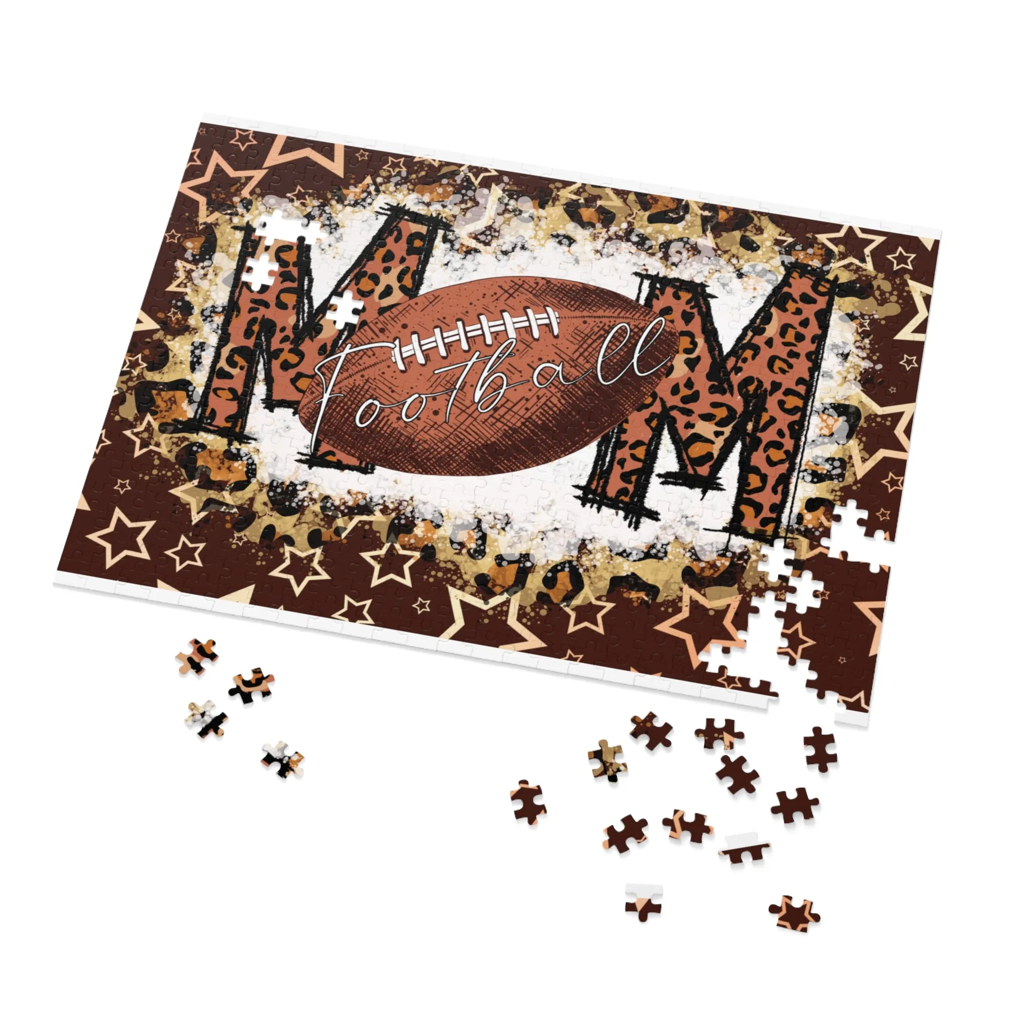 Jigsaw Puzzle, Football Mom, Personalised/Non-Personalised (30, 110, 252, 500,1000-Piece)