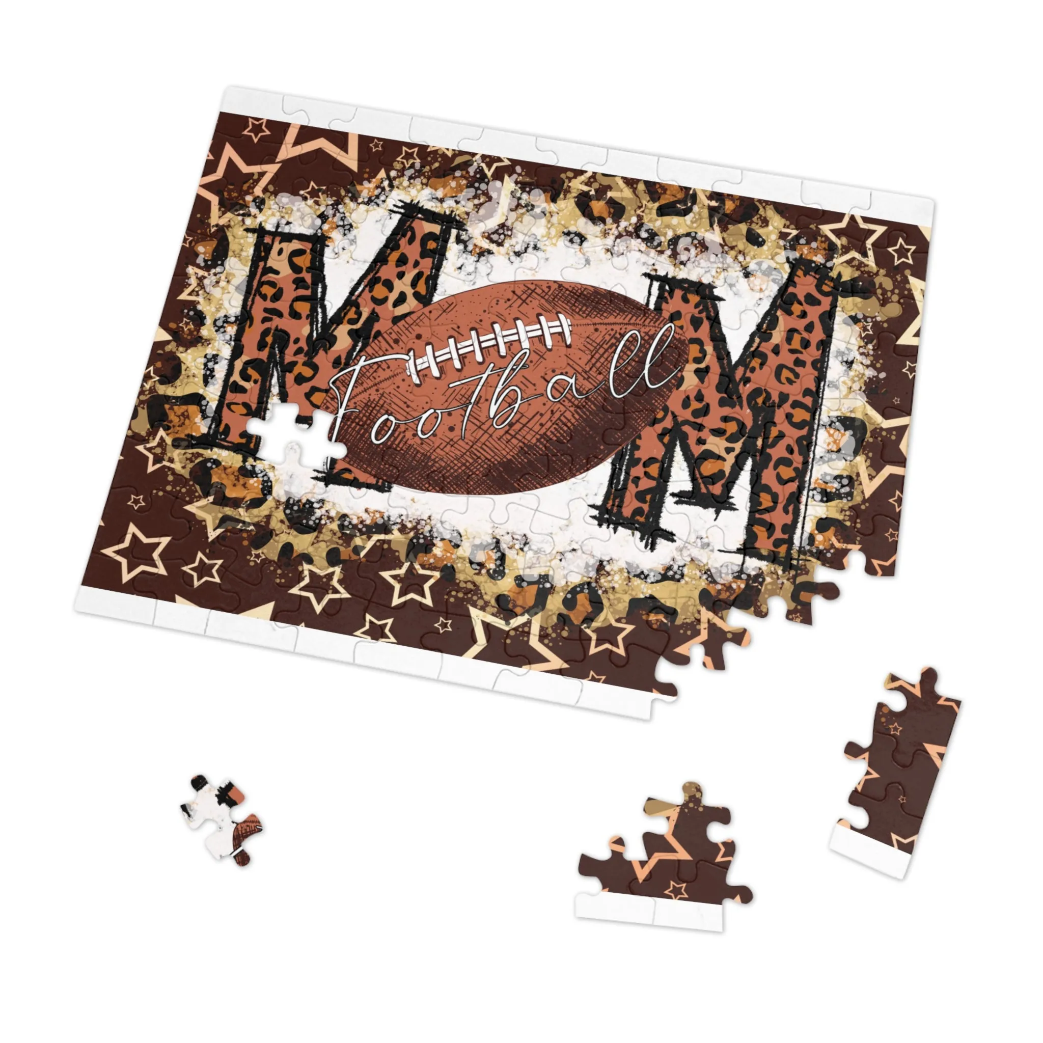 Jigsaw Puzzle, Football Mom, Personalised/Non-Personalised (30, 110, 252, 500,1000-Piece)