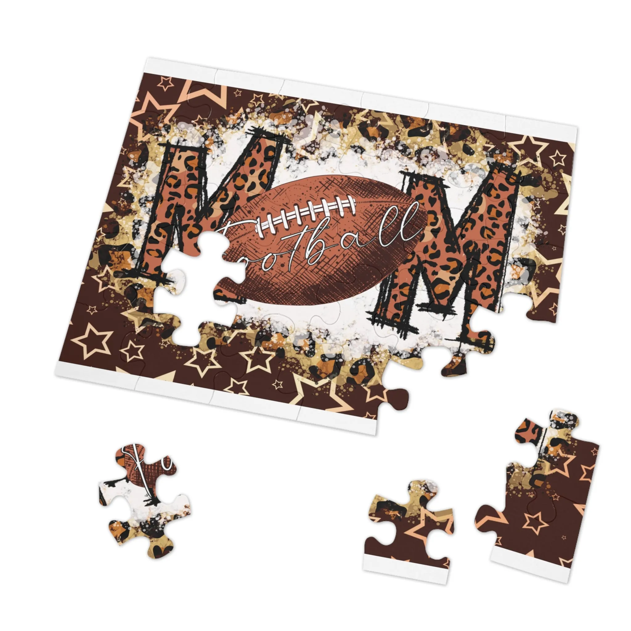 Jigsaw Puzzle, Football Mom, Personalised/Non-Personalised (30, 110, 252, 500,1000-Piece)