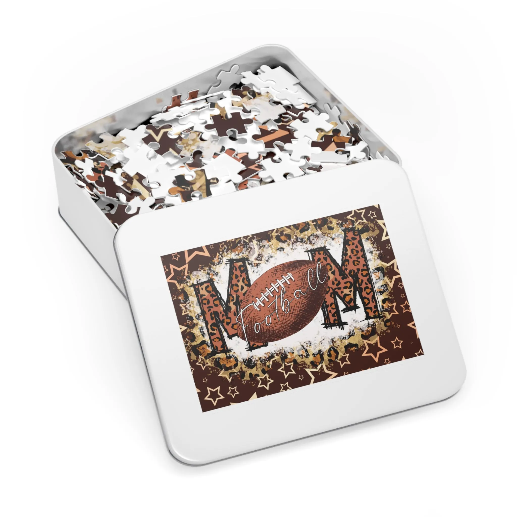 Jigsaw Puzzle, Football Mom, Personalised/Non-Personalised (30, 110, 252, 500,1000-Piece)