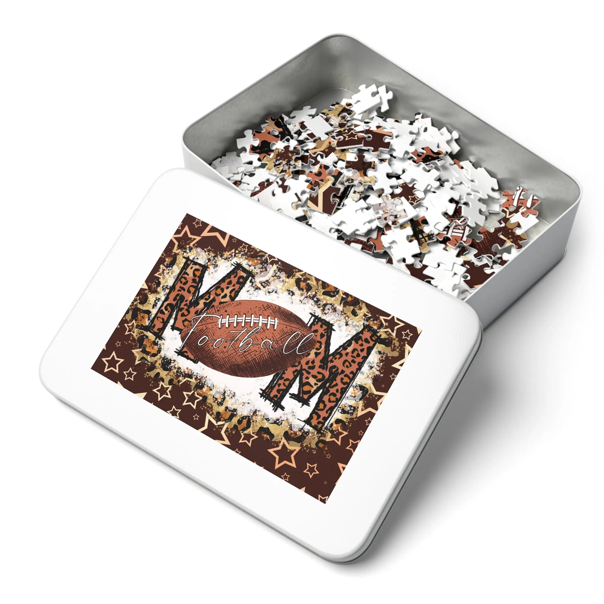 Jigsaw Puzzle, Football Mom, Personalised/Non-Personalised (30, 110, 252, 500,1000-Piece)