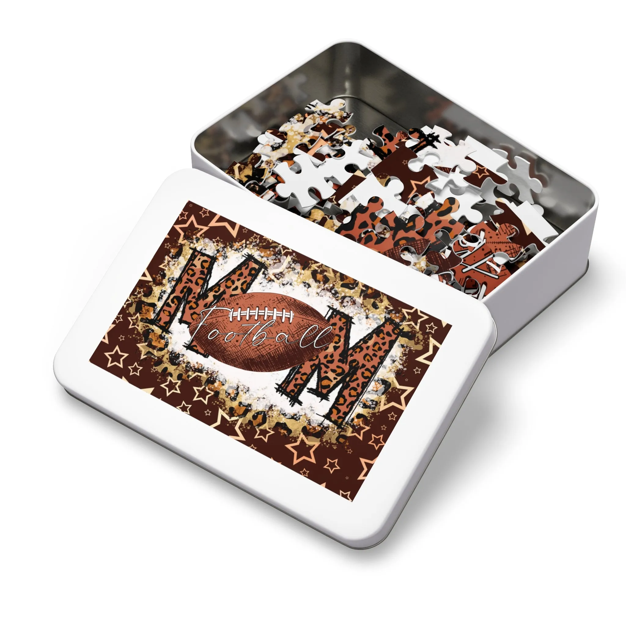 Jigsaw Puzzle, Football Mom, Personalised/Non-Personalised (30, 110, 252, 500,1000-Piece)