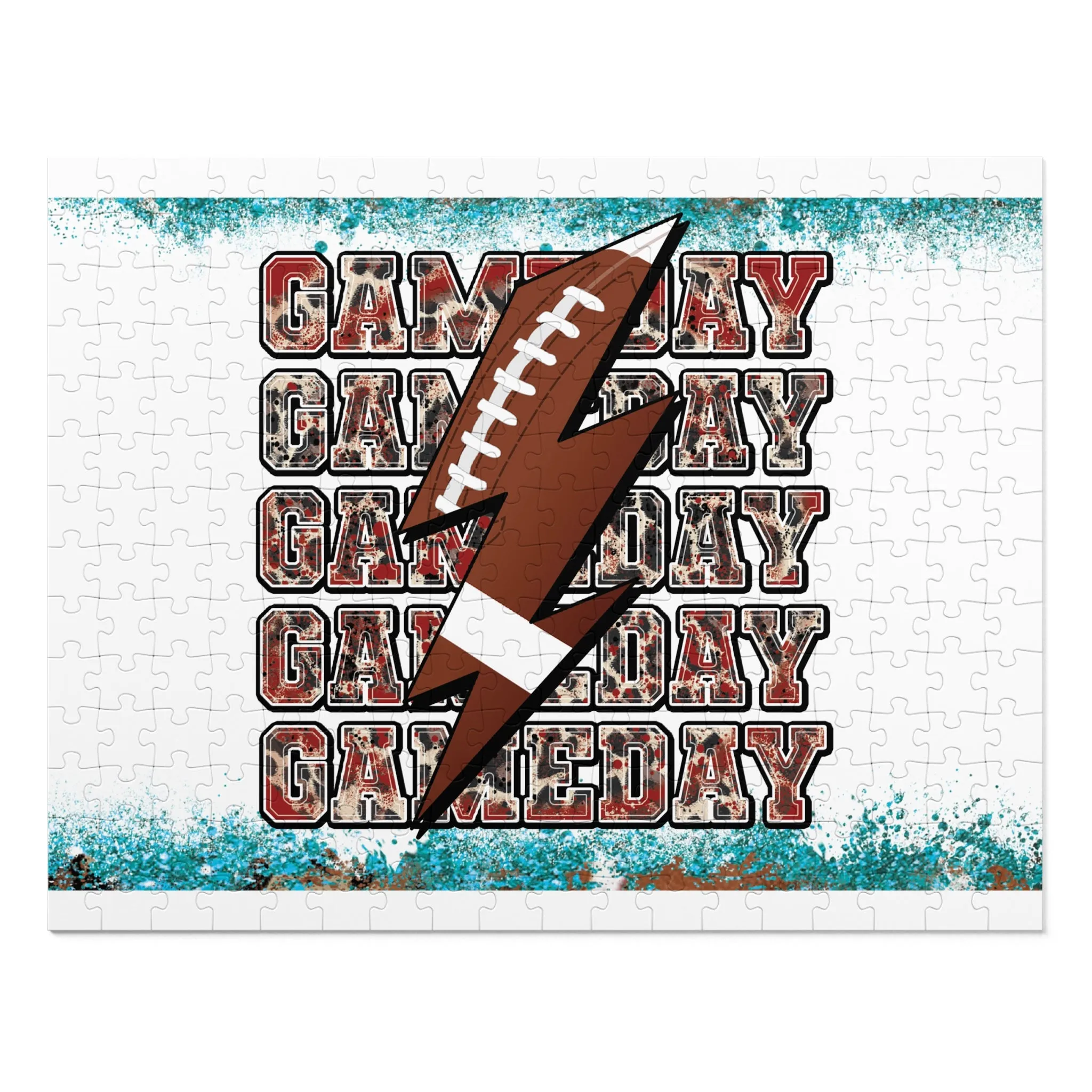 Jigsaw Puzzle, Western, Football Mom, Personalised/Non-Personalised (30, 110, 252, 500,1000-Piece)