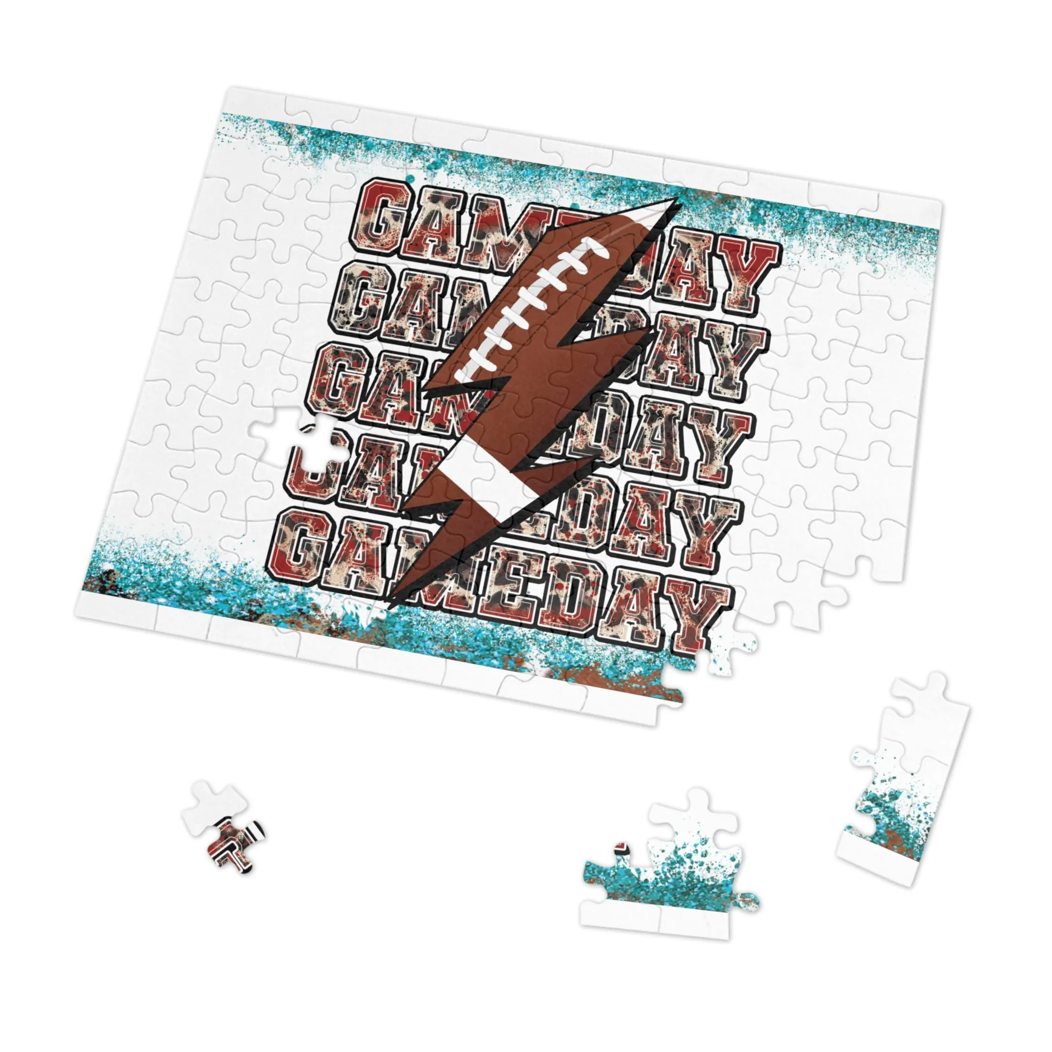 Jigsaw Puzzle, Western, Football Mom, Personalised/Non-Personalised (30, 110, 252, 500,1000-Piece)