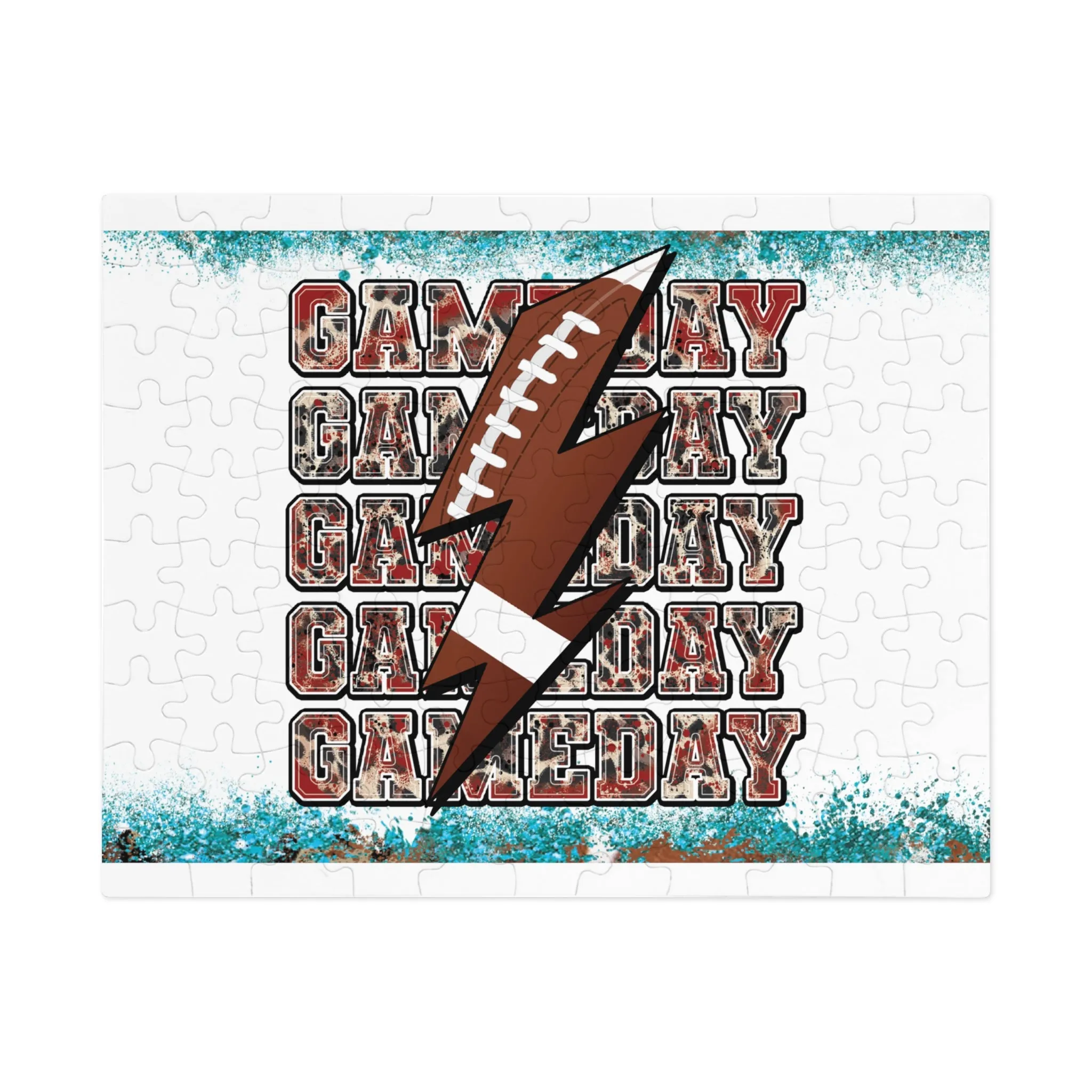 Jigsaw Puzzle, Western, Football Mom, Personalised/Non-Personalised (30, 110, 252, 500,1000-Piece)