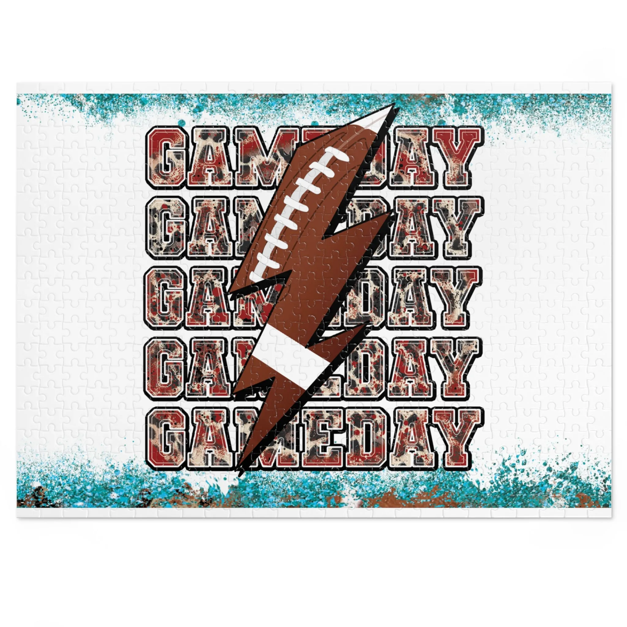 Jigsaw Puzzle, Western, Football Mom, Personalised/Non-Personalised (30, 110, 252, 500,1000-Piece)