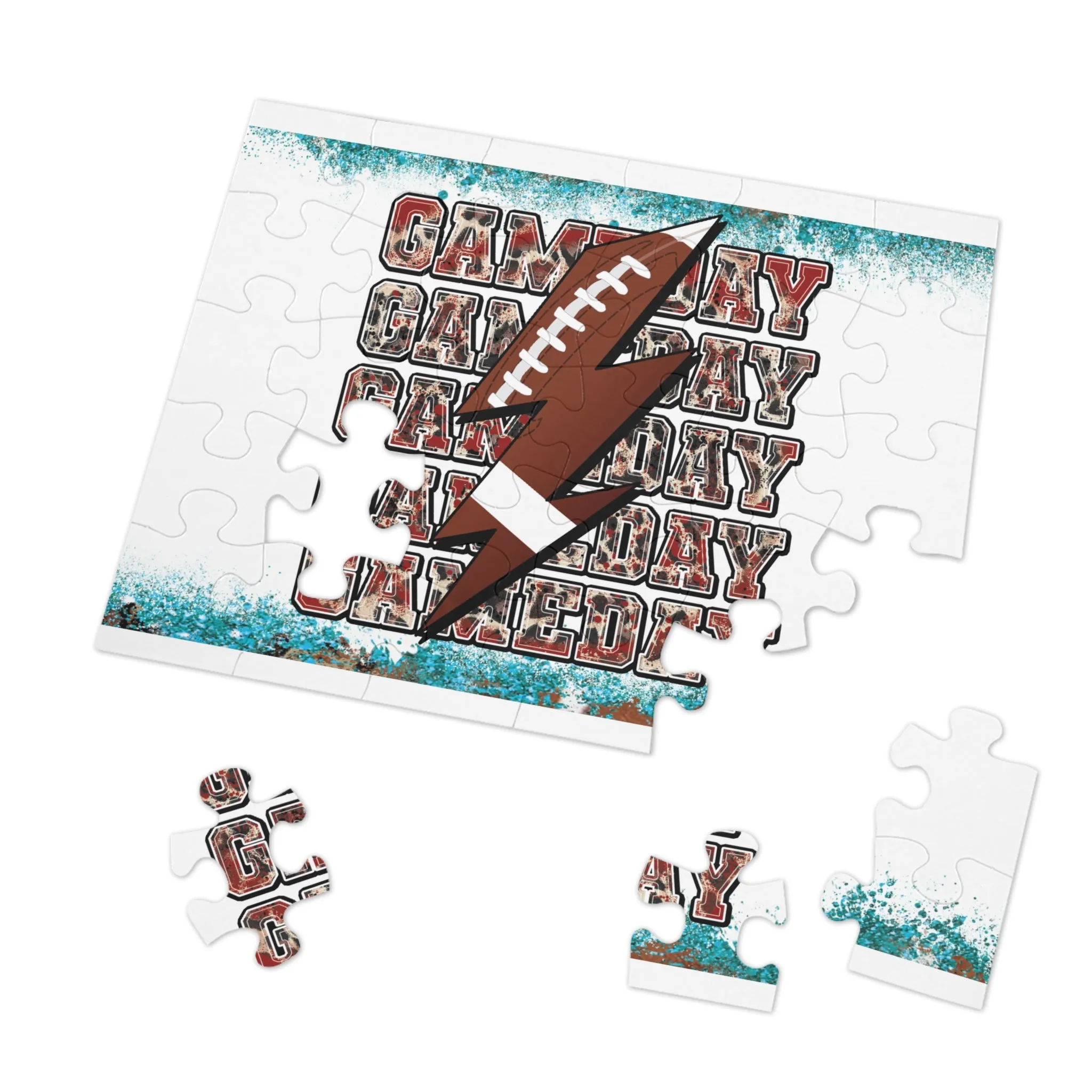 Jigsaw Puzzle, Western, Football Mom, Personalised/Non-Personalised (30, 110, 252, 500,1000-Piece)