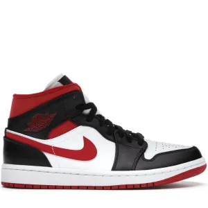 Jordan 1 Mid Gym Red Black White