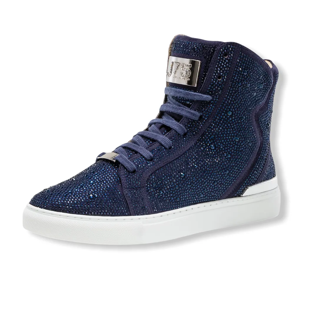 JUMP J75: Sestos All Over Rhinestone Hi-Top