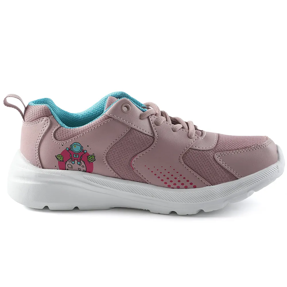 Leap7x Pink Casual Non Lacing Shoes For Kids TRIVAGO15E By Liberty