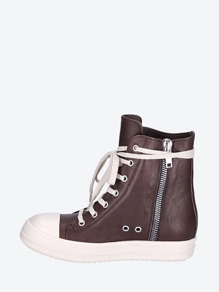 Leather sneakers