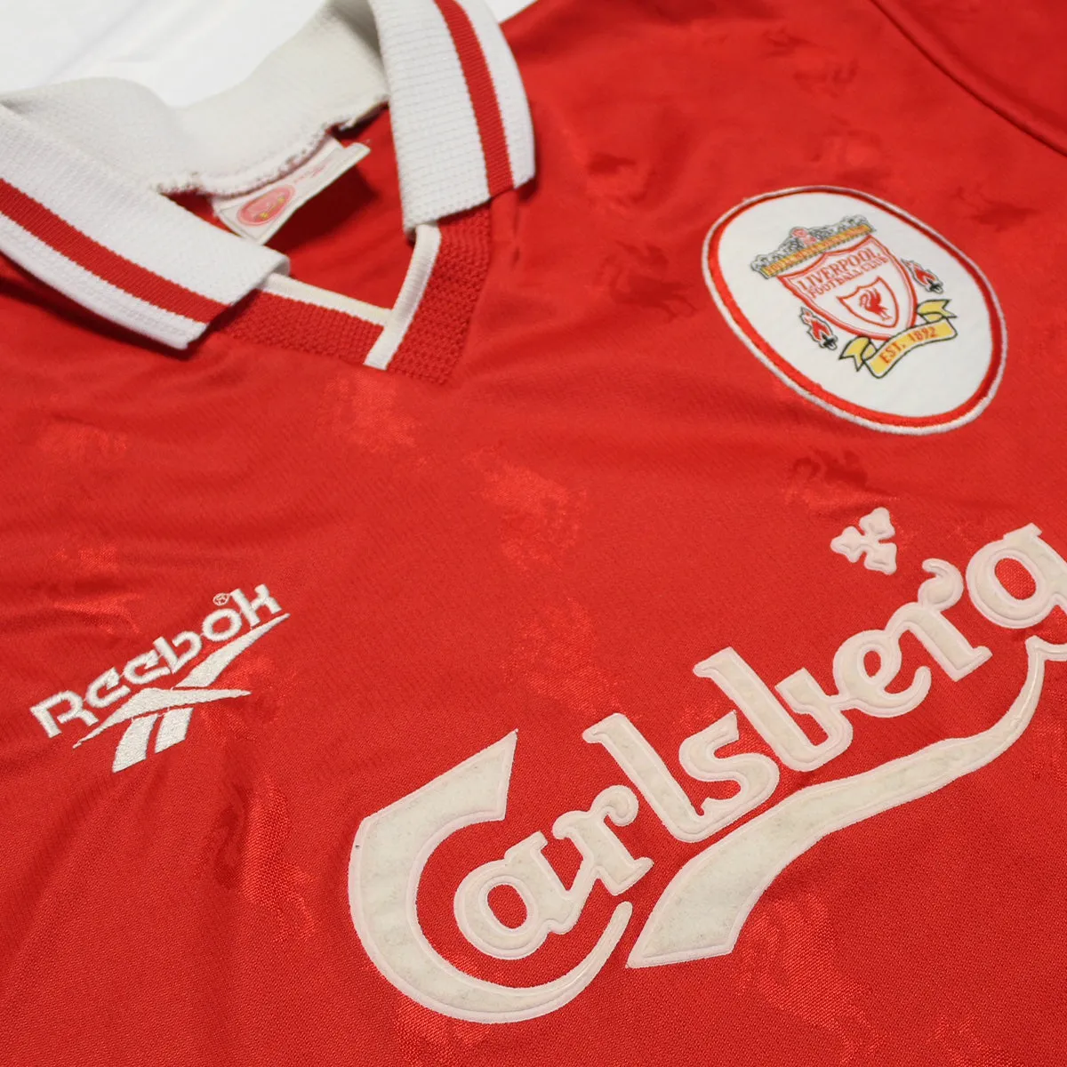 Liverpool 1996 Authentic Home Shirt - S