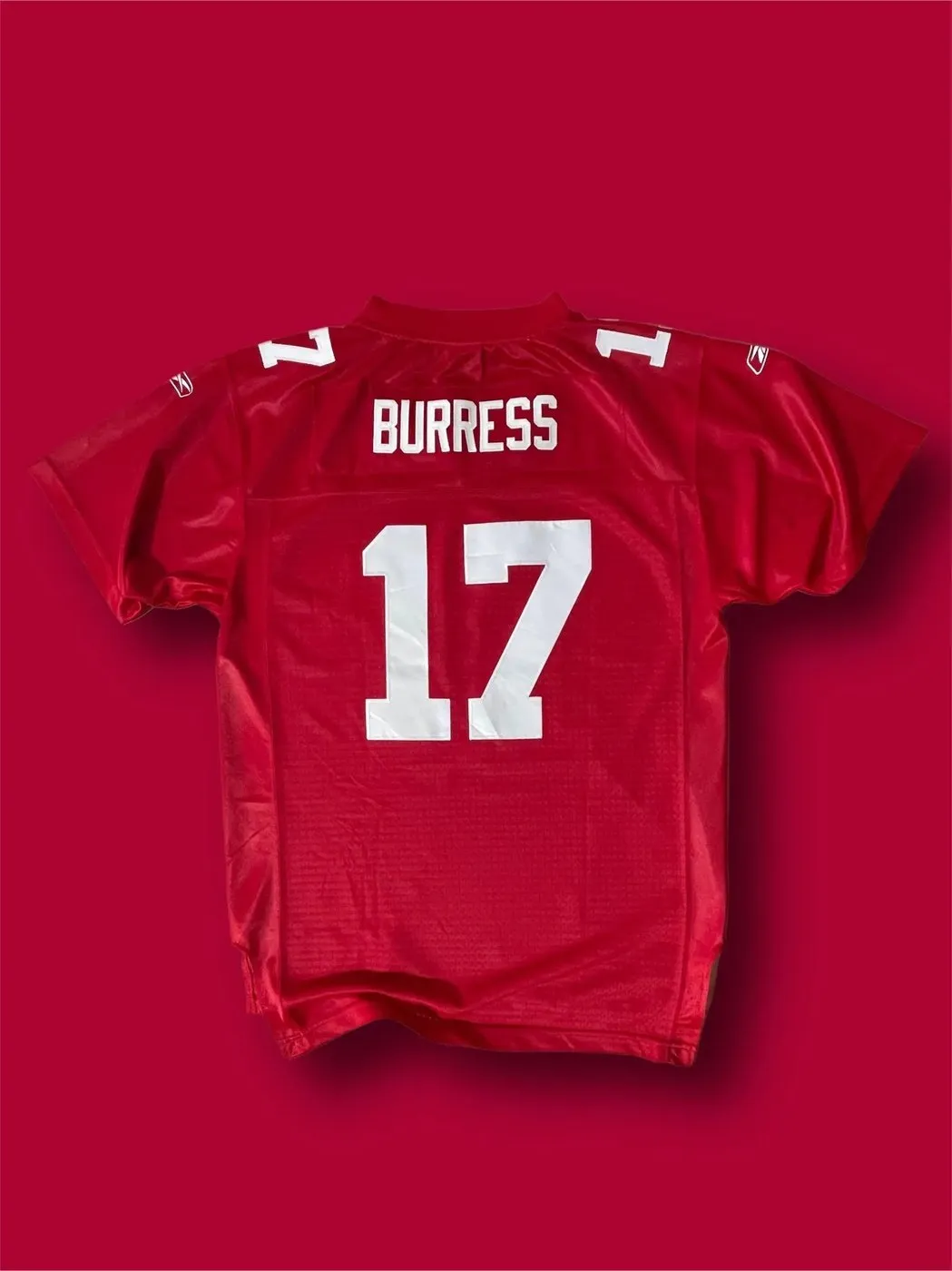 Maglia NFL NY Burress 17 vintage tg XL