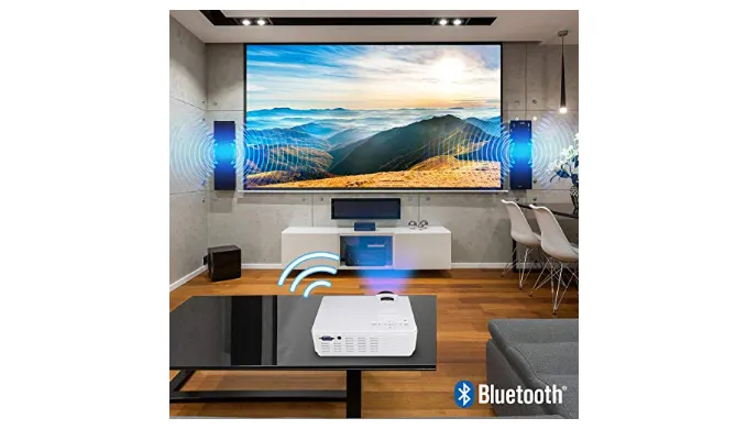 Magnavox Lightweight HD 1080P Projector - Ships Quick!