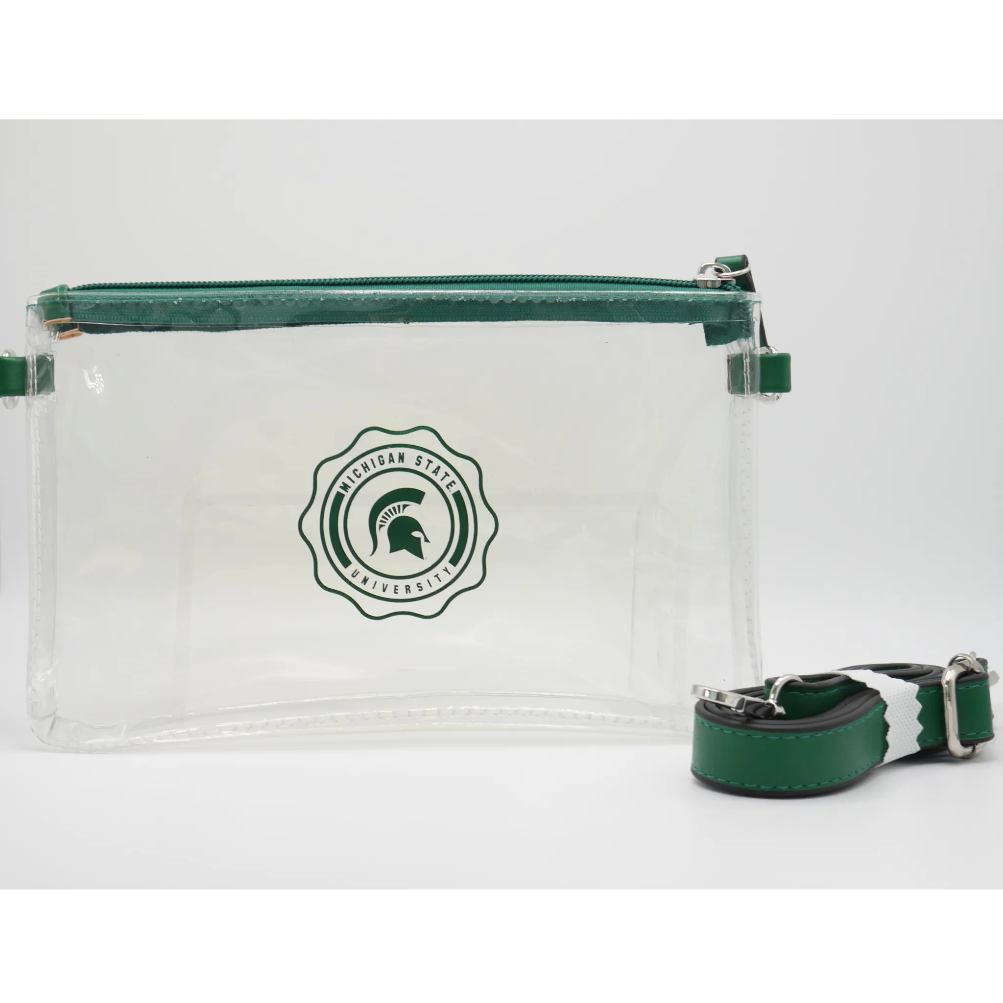 Michigan State University Clear Game Day Crossbody Purse