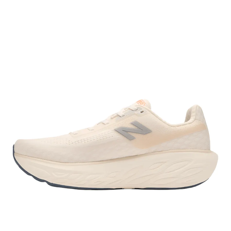 New Balance Men's Fresh Foam X 1080 v14 Running Shoes in Sea Salt/Vintage Indigo/Hot Mango SS25