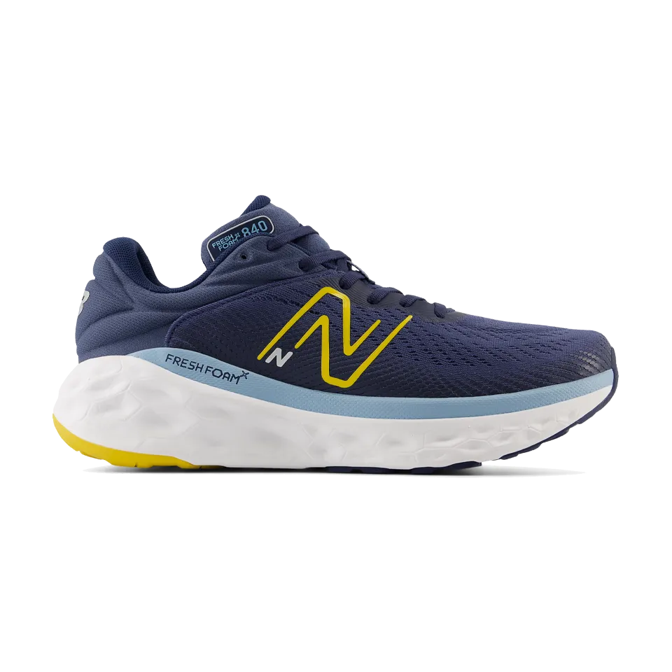 New Balance Men's Fresh Foam X 840 v1 Vintage Indigo/Ginger Lemon