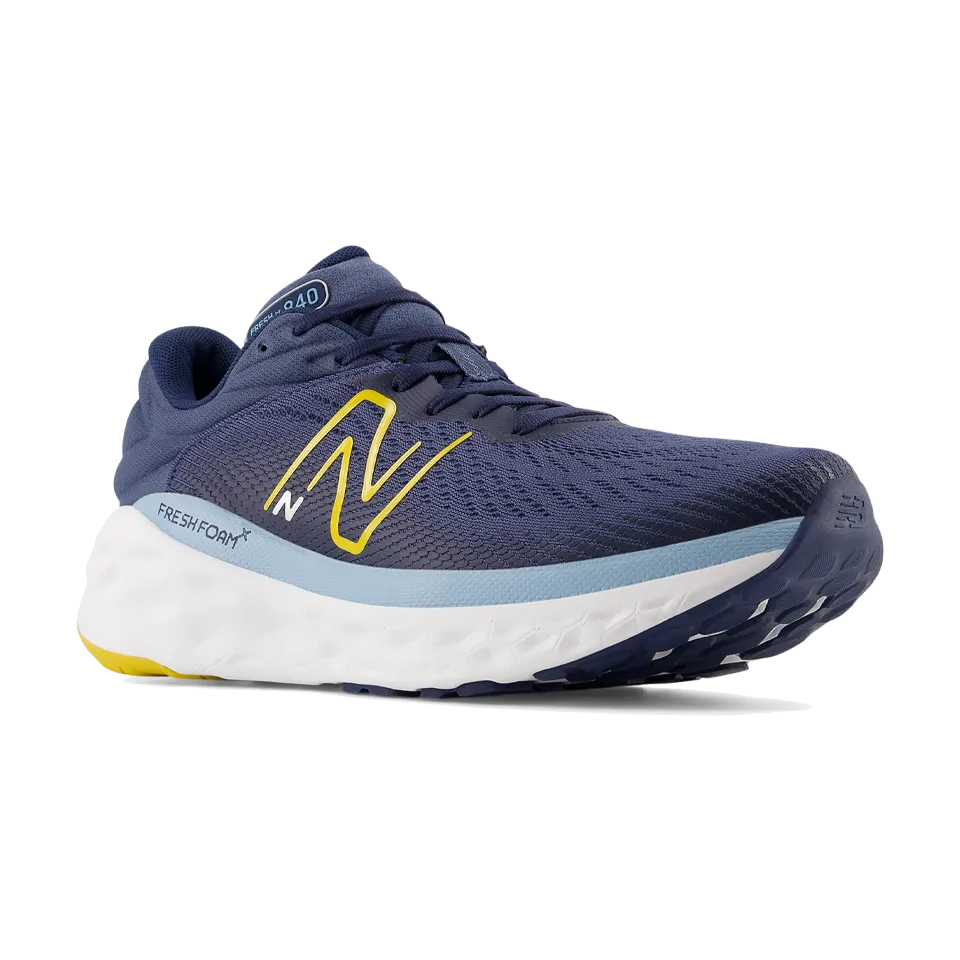 New Balance Men's Fresh Foam X 840 v1 Vintage Indigo/Ginger Lemon