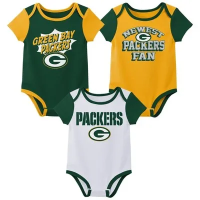 NFL Infant Boys' AOP 3pk Bodysuit