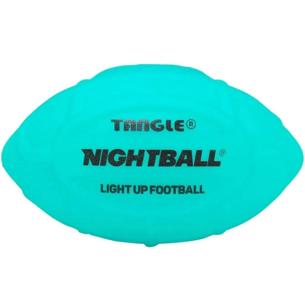 Nightball Glow in the Dark Light Up Football Blue