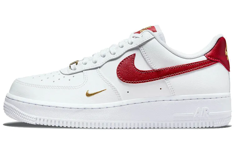 Nike Air Force 1 Low Essential Gym Red Mini Swooshes (Women)