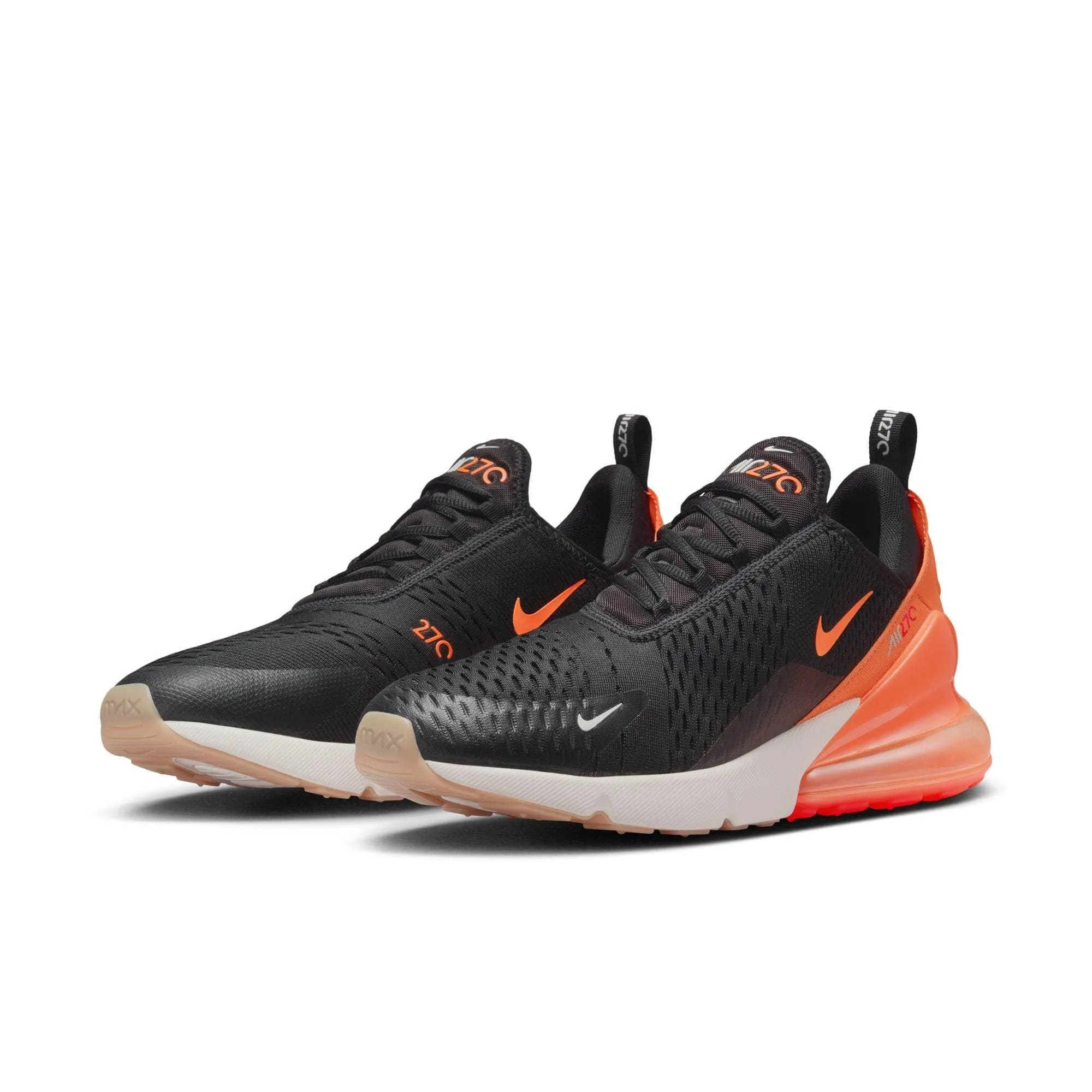 Nike Air Max 270 "Black Phantom Total Orange" - Men's