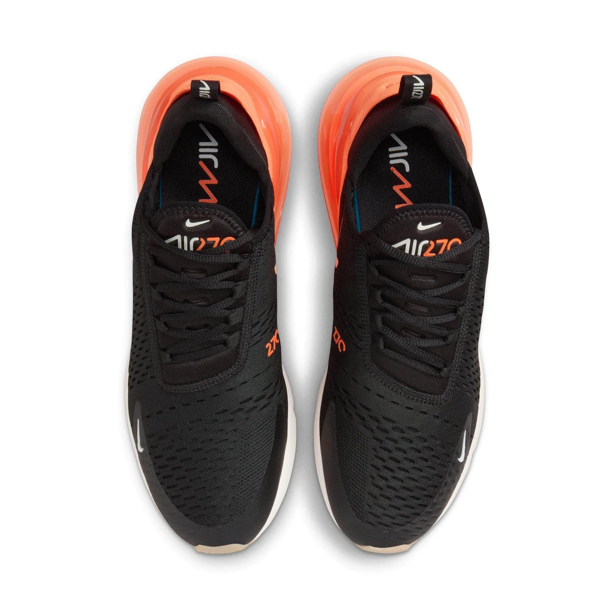 Nike Air Max 270 "Black Phantom Total Orange" - Men's