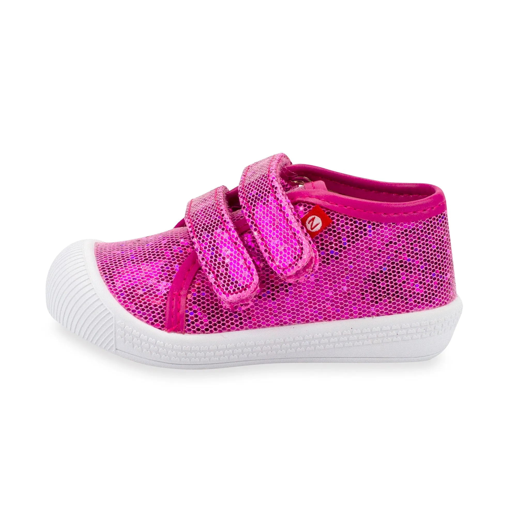 Nina Double V Baby Shoe - Azalea Sparkle