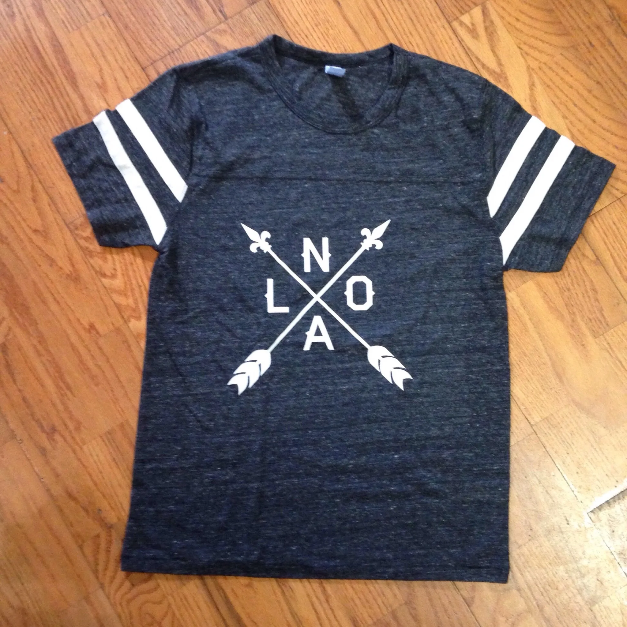 NOLA Arrow, Vintage Football Jersey Style, Unisex