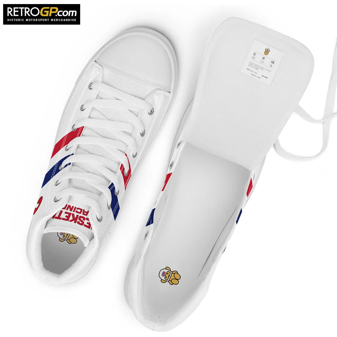 Official Hesketh Racing High Top Canvas Shoes Mens