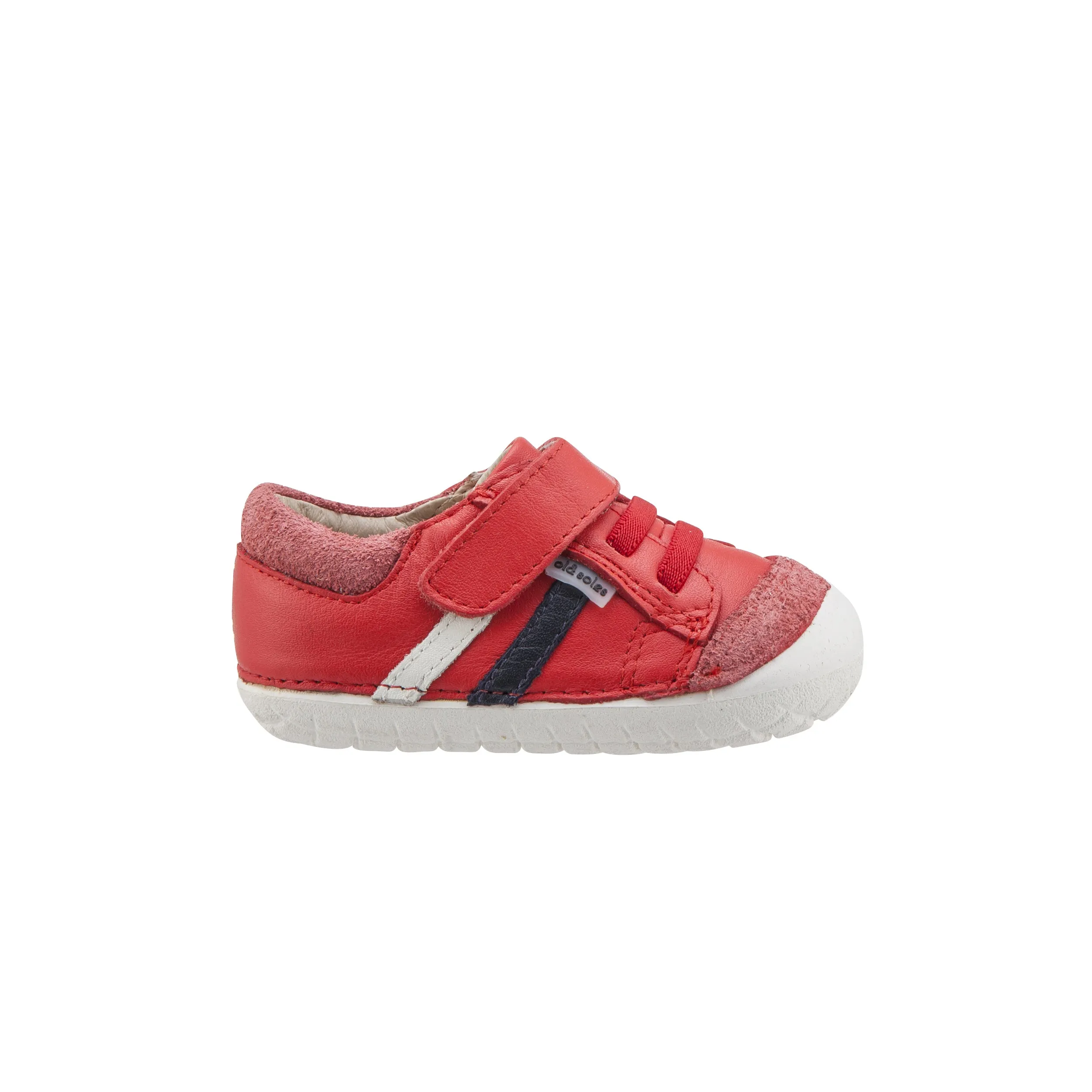 Old Soles Baby Pave Denzle Sneakers Shoes in Bright Red