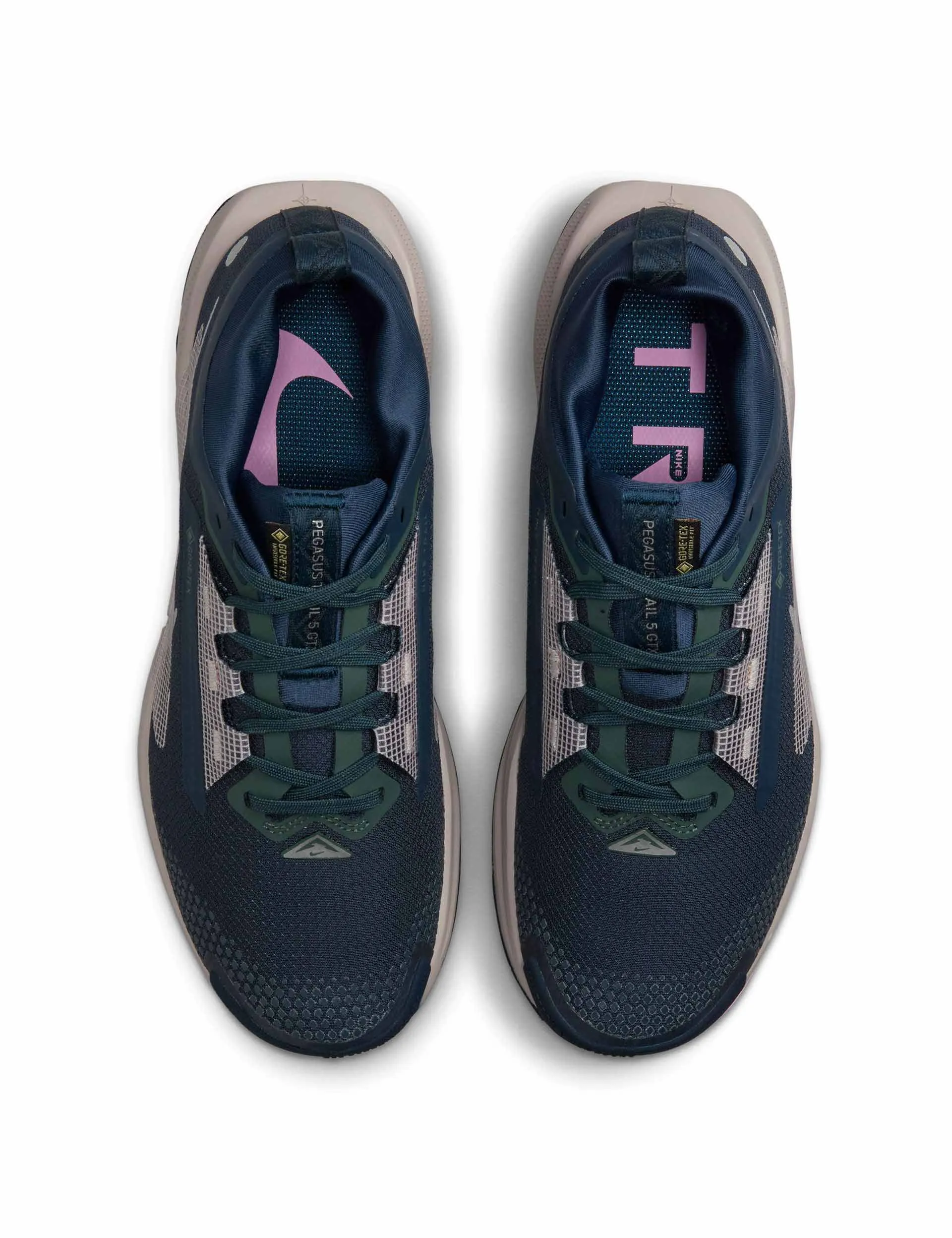 Pegasus Trail 5 Gore-Tex Shoes - Armoury Navy/Vintage Green/Platinum Violet