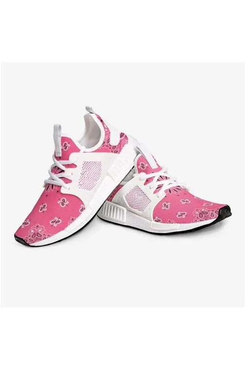 Pink Bandana Unisex Lightweight Sneaker