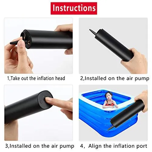 Portable Electric Air Bike Pump