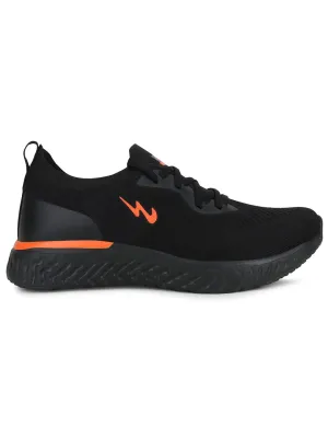 PRIX PRO Black Men's Running Shoes