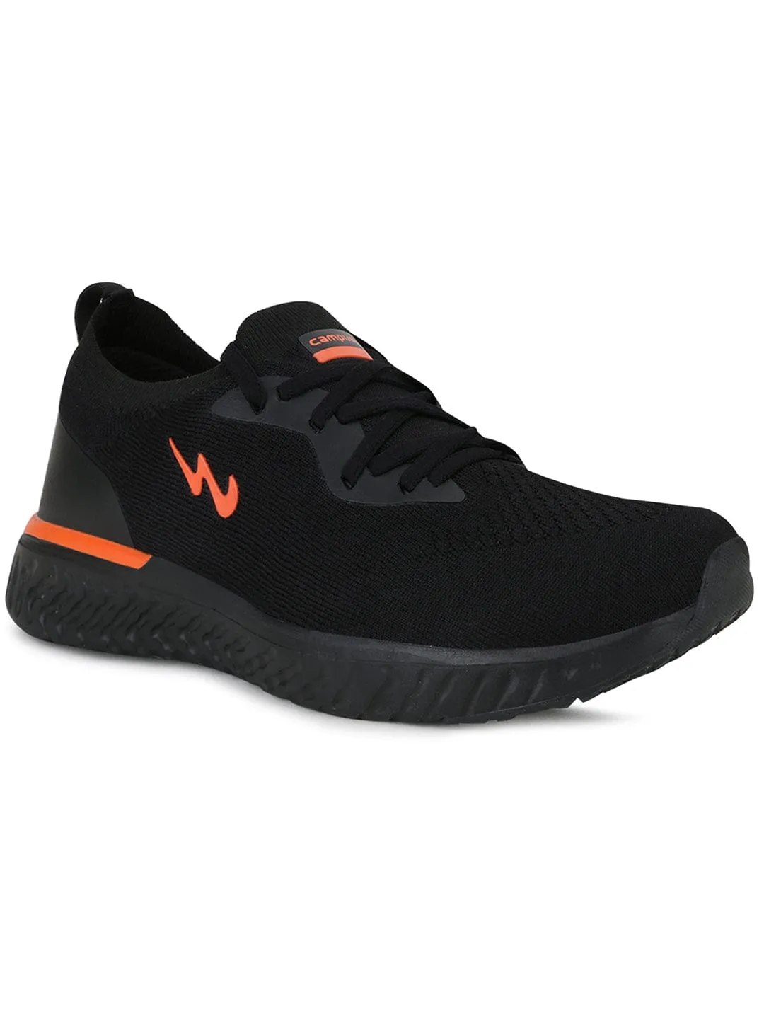 PRIX PRO Black Men's Running Shoes