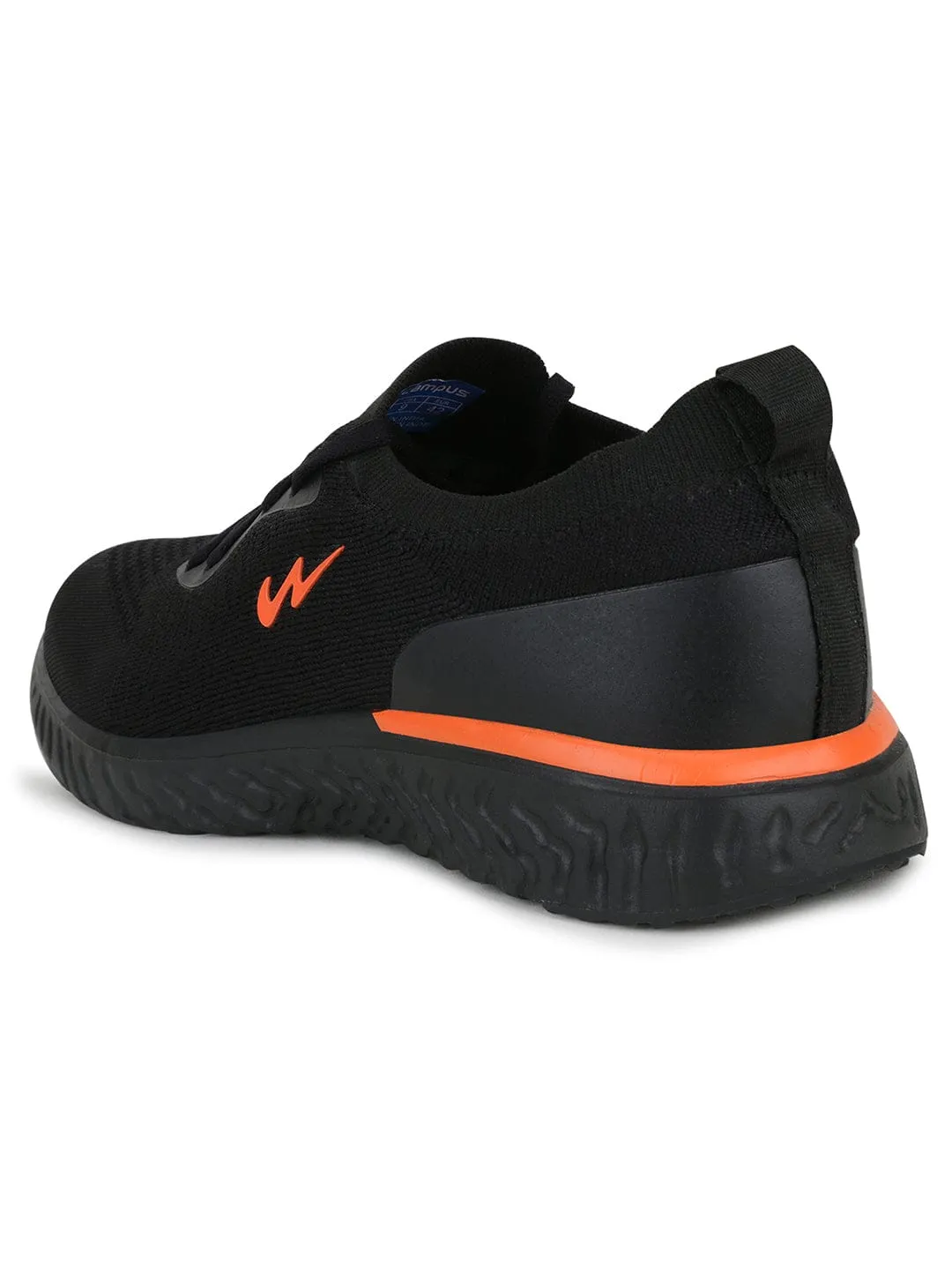 PRIX PRO Black Men's Running Shoes