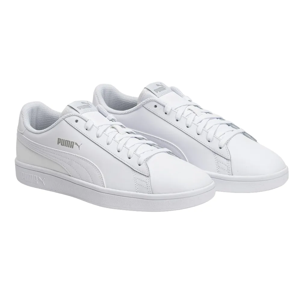 Puma scarpa sneakers unisex Smash V2 L 365215 07 bianco