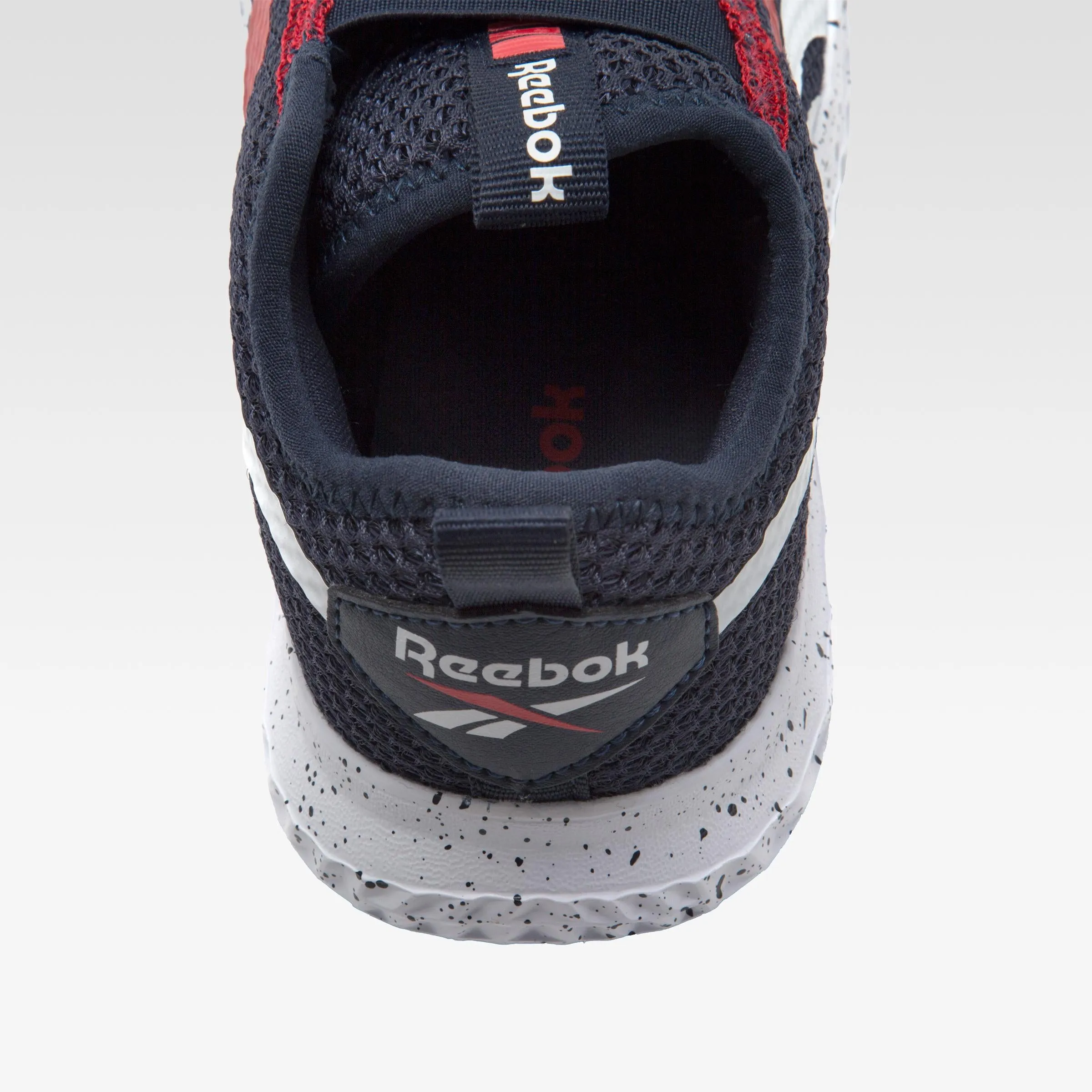 Reebok Footwear Kids Rush Runner Slip-On Shoes - Pre-School VECTORNAVY/GREY3/VECTORRED