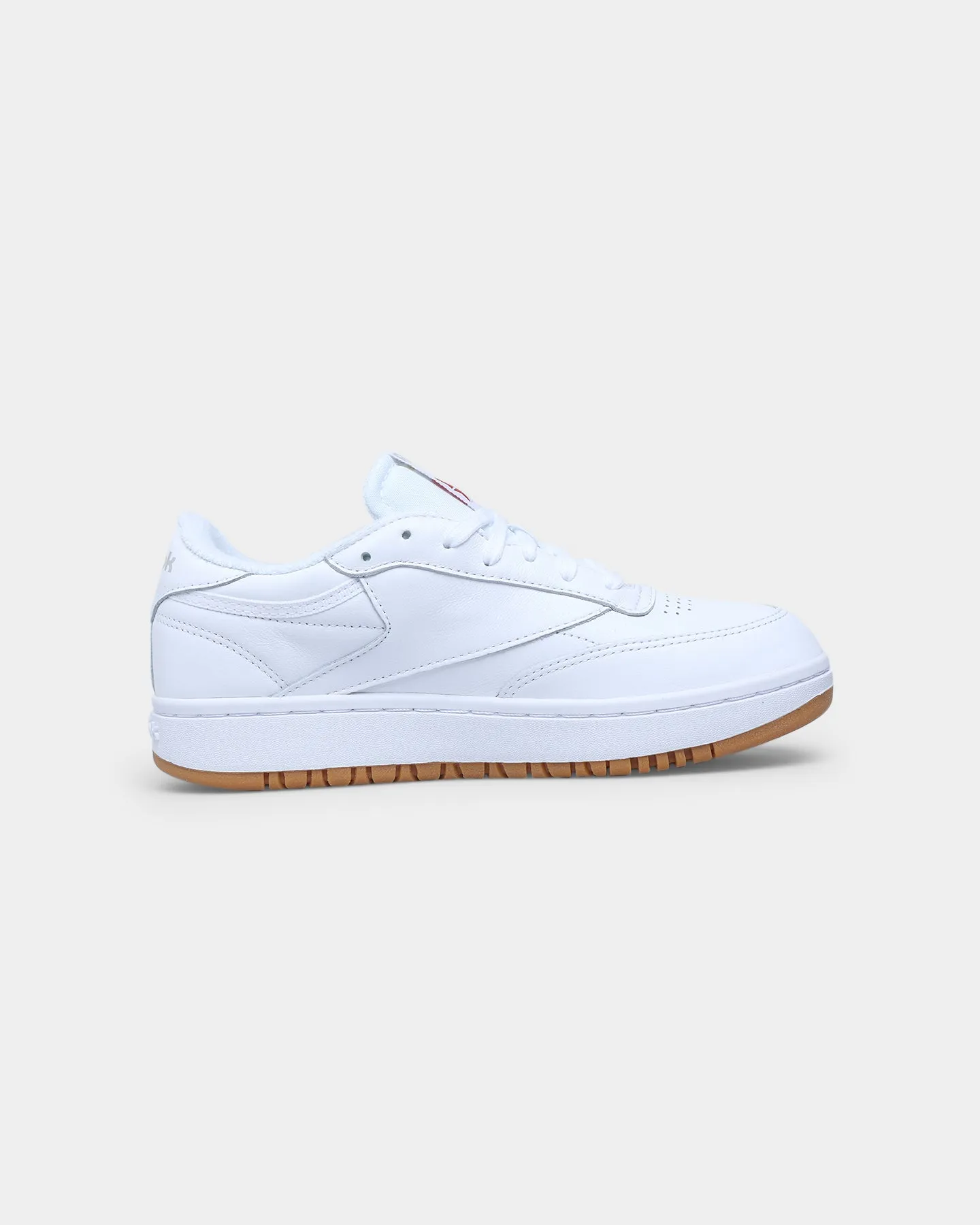 Reebok Women's Club C Double White/Reebok Rubber Gum-07/White