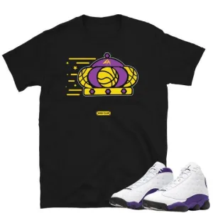 Retro 13 Lakers LA King shirt