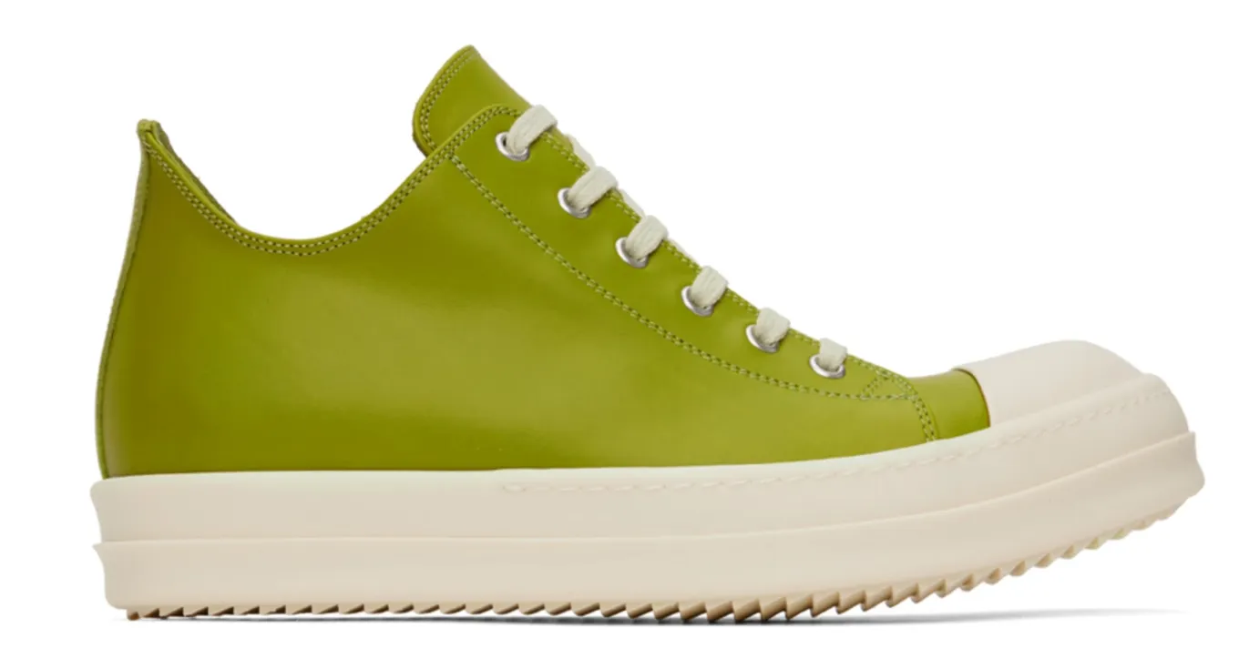 Rick Owens 'Acid Milk' Low Sneakers