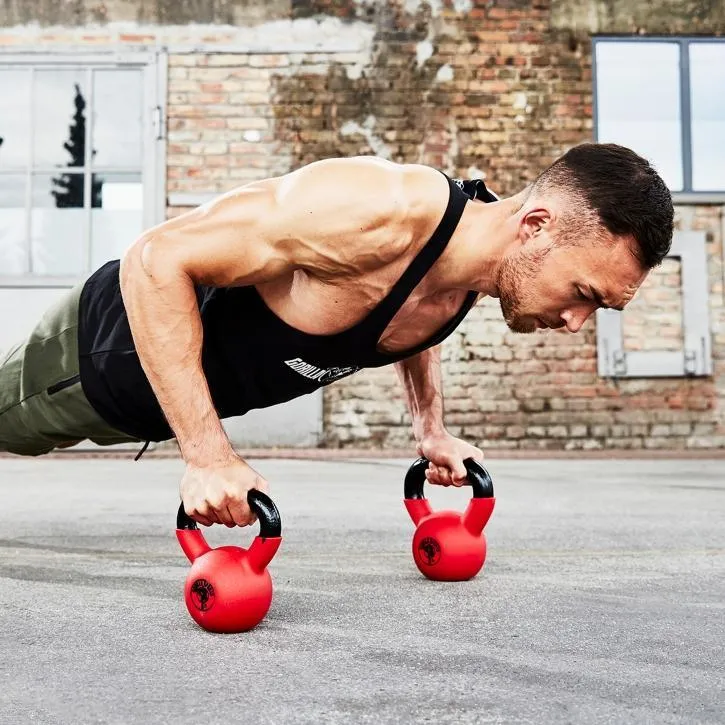 Rubber Coated Kettlebell 8KG